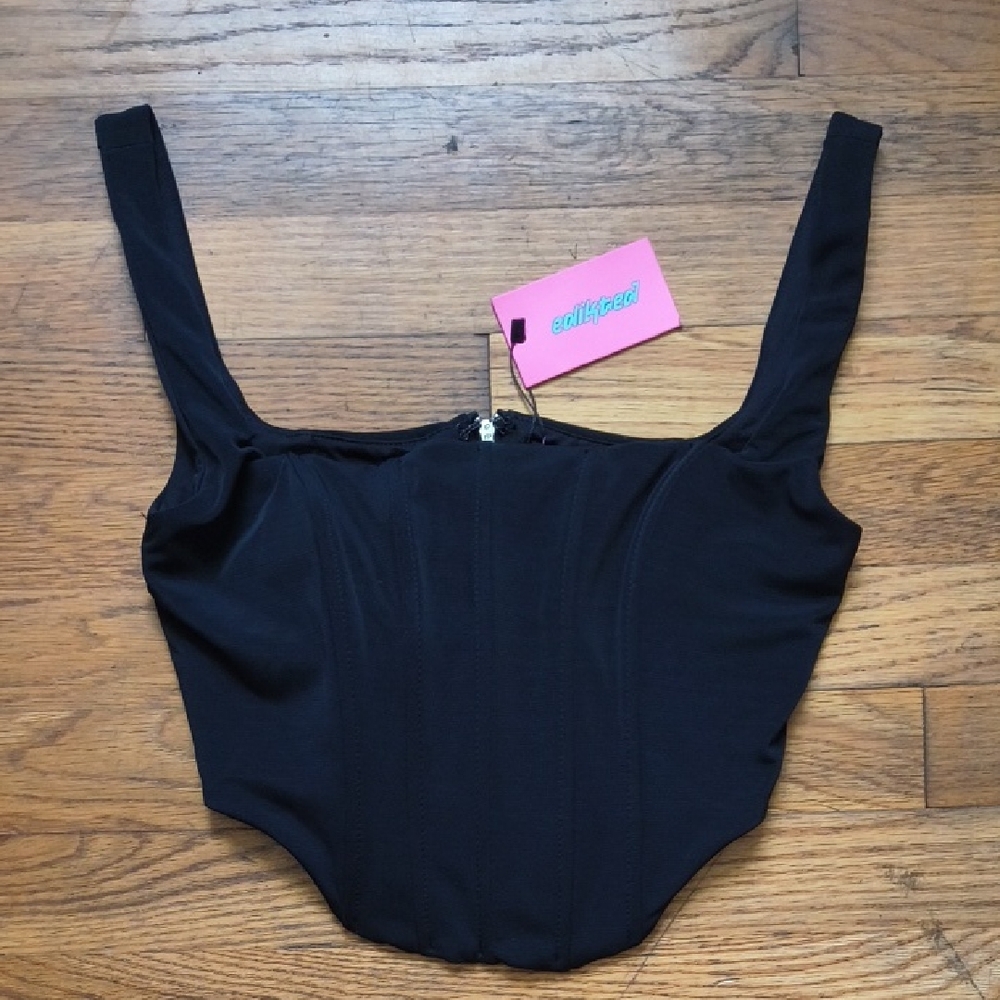NWT Cropped Corset Top